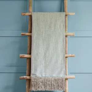 Jedburgh Chevron Throw Teal modern fashion rug  