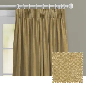 Jedburgh Textured Woven Made to Measure Curtains Buttercup chic floor carpet  