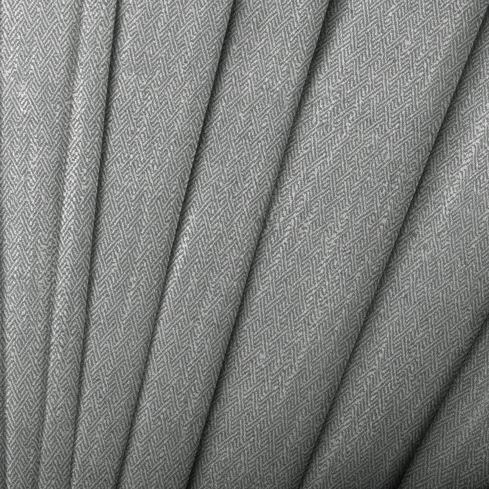 Jedburgh Textured Woven Made to Measure Curtains Charcoal