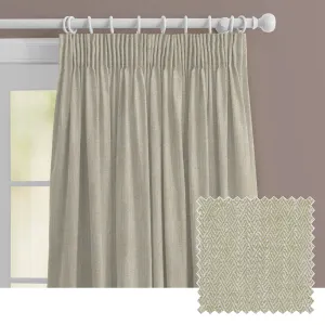 Jedburgh Textured Woven Made to Measure Curtains Cream chic floor carpet  