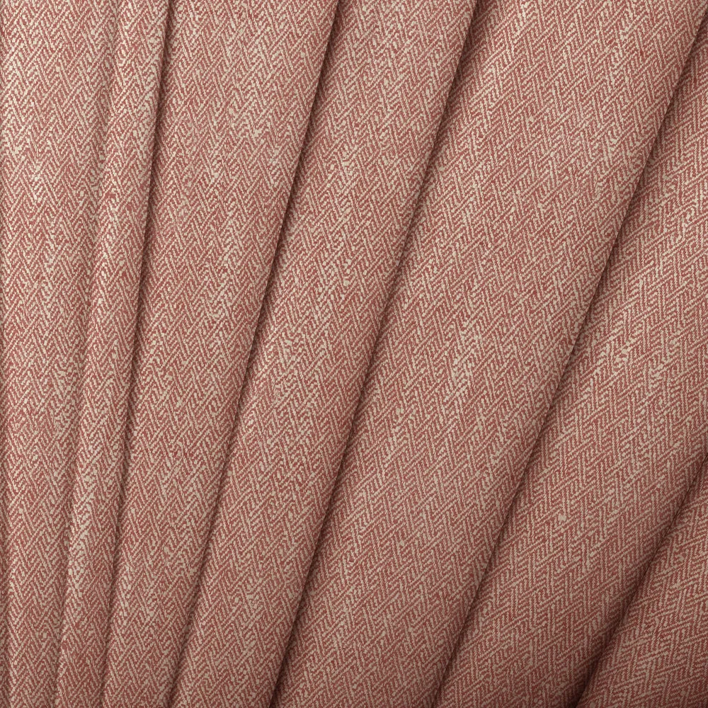 Jedburgh Textured Woven Made to Measure Curtains Garnet