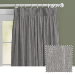 Jedburgh Textured Woven Made to Measure Curtains Mushroom chic floor carpet  
