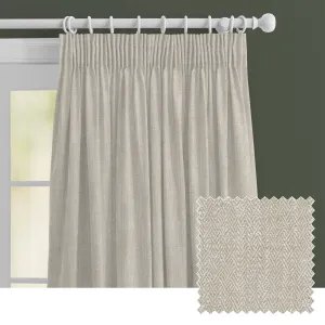 Jedburgh Textured Woven Made to Measure Curtains Natural modern fashion rug  