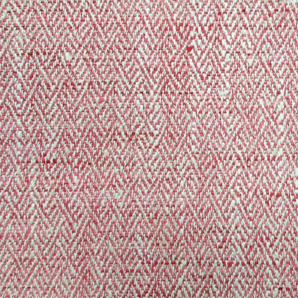 Jedburgh Textured Woven Made to Measure Curtains Poppy