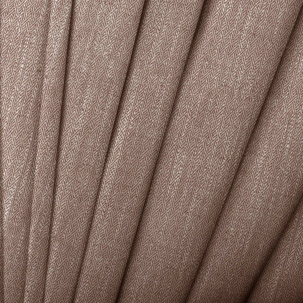 Jedburgh Textured Woven Made to Measure Curtains Rust