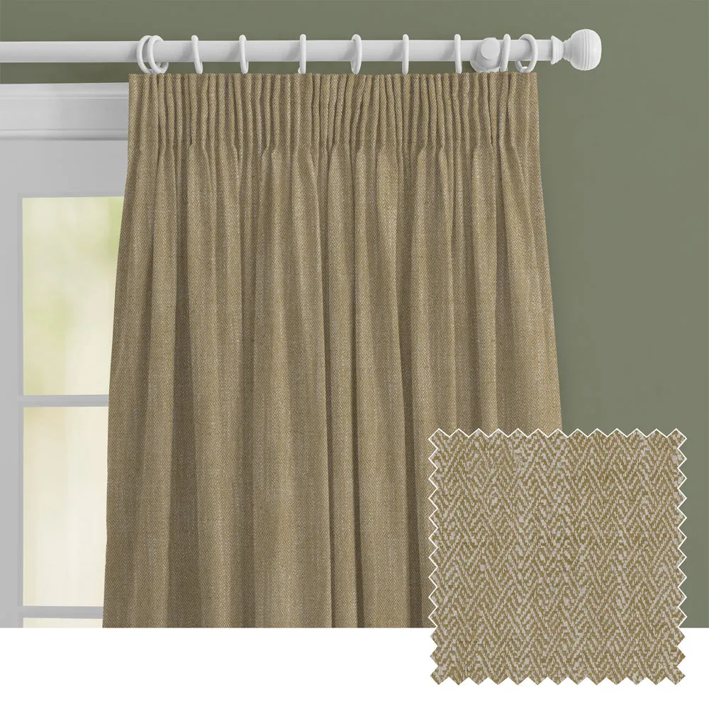 Jedburgh Textured Woven Made to Measure Curtains Sand chic floor carpet  