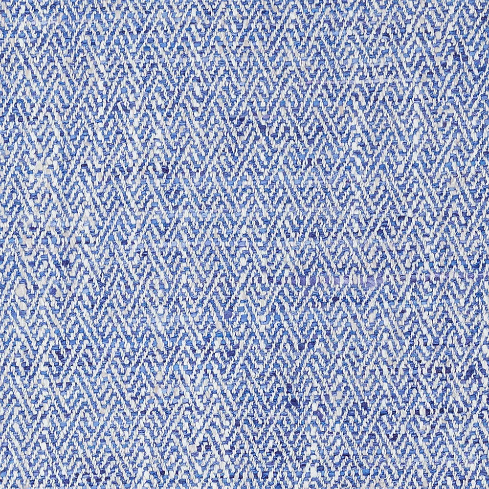 Jedburgh Textured Woven Made to Measure Roman Blinds Cobalt