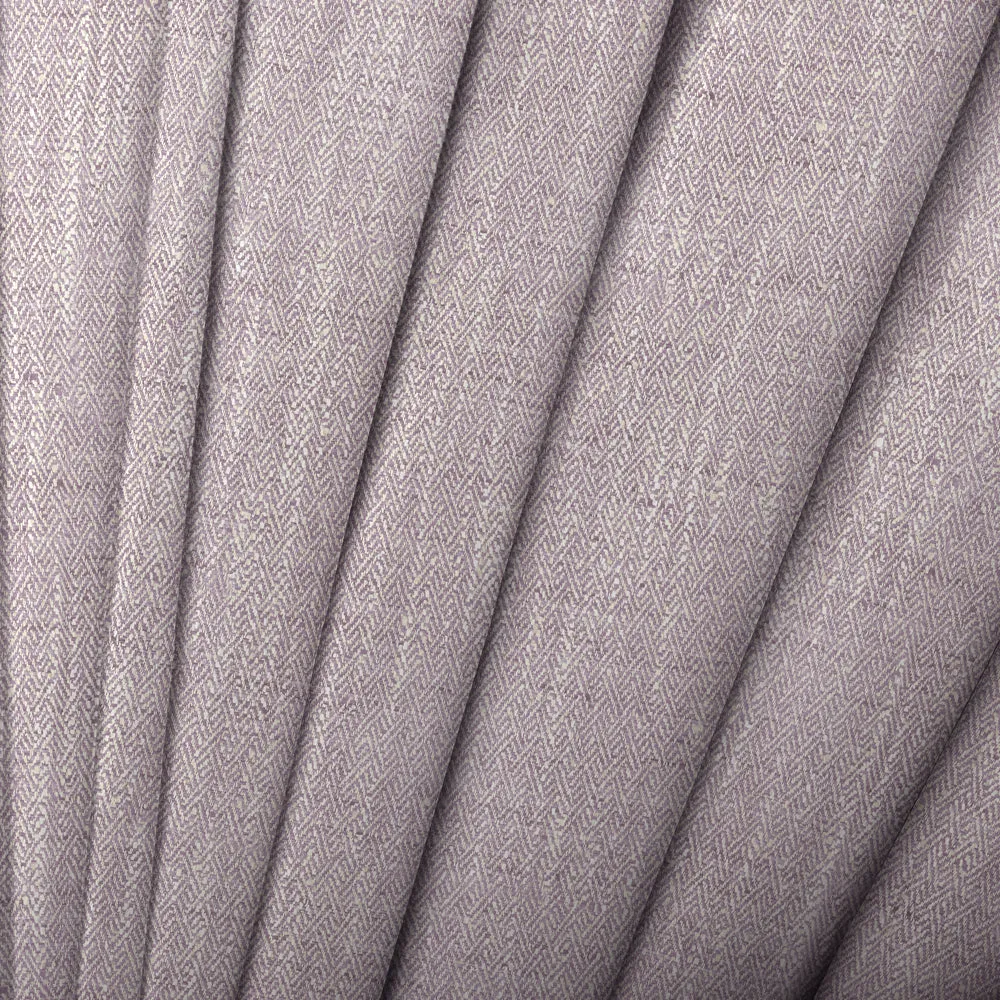 Jedburgh Textured Woven Made to Measure Roman Blinds Heather