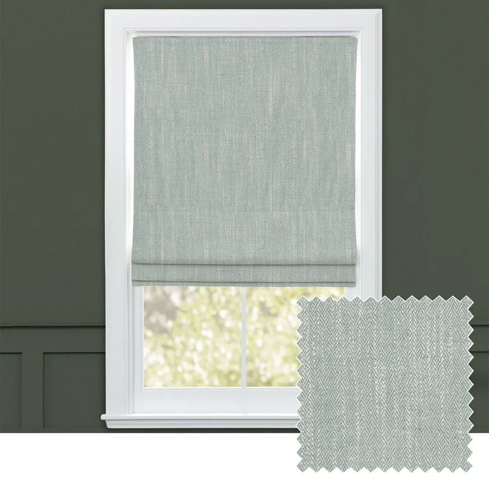Jedburgh Textured Woven Made to Measure Roman Blinds Mineral chic floor carpet  