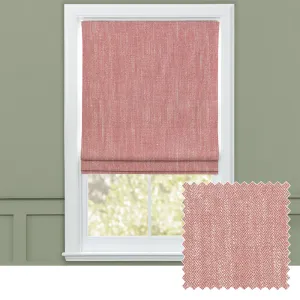 Jedburgh Textured Woven Made to Measure Roman Blinds Poppy chic floor carpet  