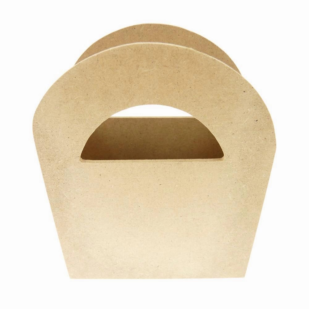 Jewelry Bag Wooden Favor, Natural, 5-3/4-Inch wooden room decoration