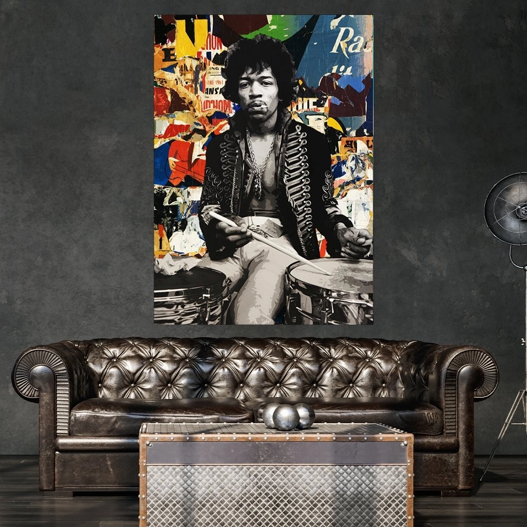 Jimi Hendrix by RS Artist 