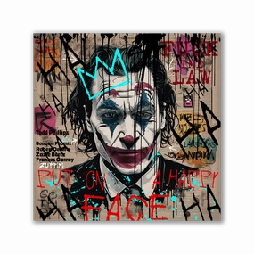 JJOKER by Zuppini framed mural artwork