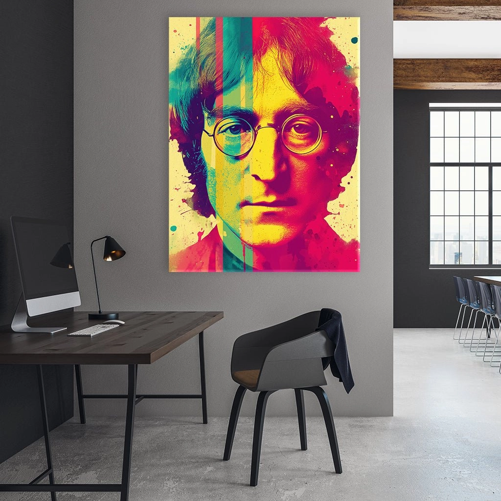 John Lennon Portrait by Frank Daske