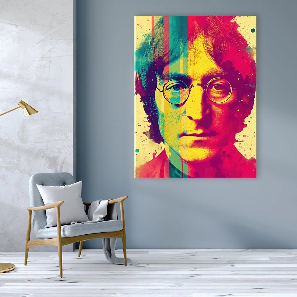 John Lennon Portrait by Frank Daske