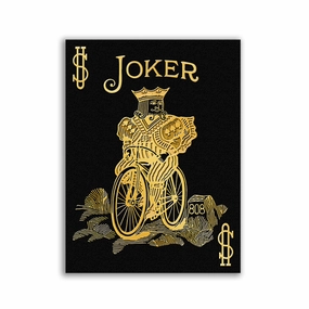 Joker by Frank Amoruso framed mural artwork