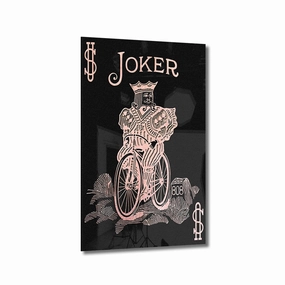 Joker by Frank Amoruso Ros on Acrylic framed mural artwork