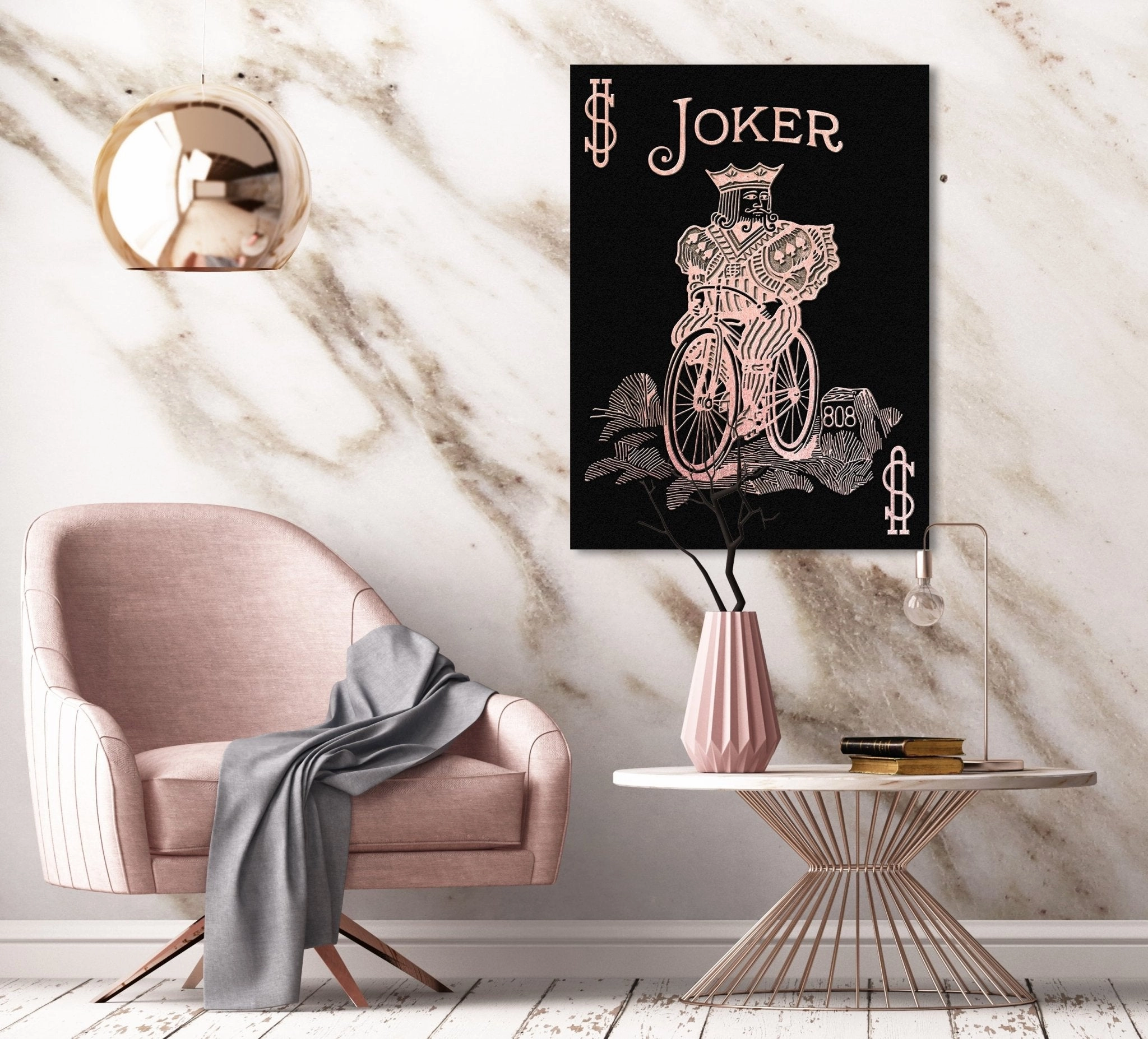 Joker by Frank Amoruso Ros on Acrylic