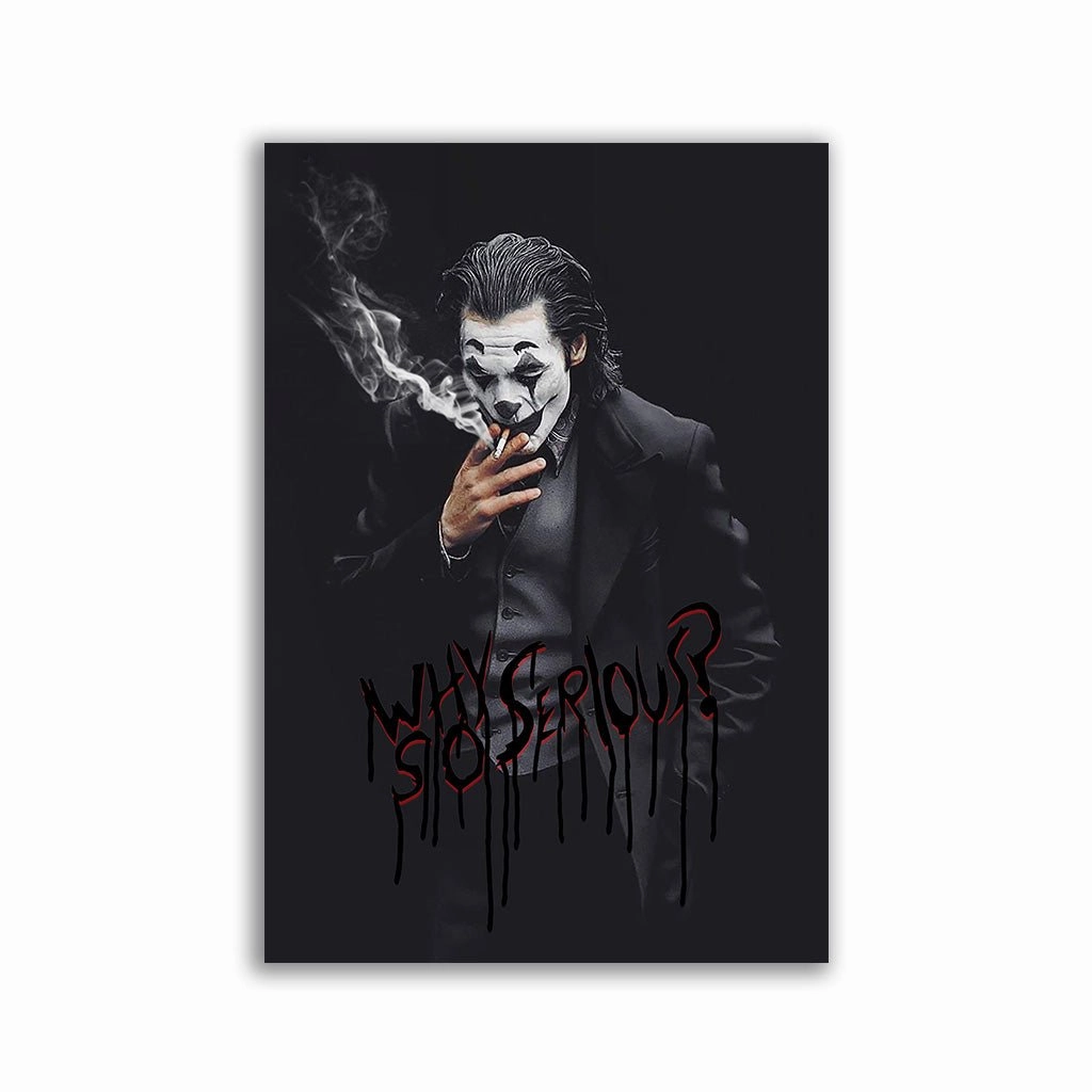 Joker by Matteo Bianchi framed mural artwork