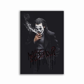 Joker by Matteo Bianchi framed mural artwork