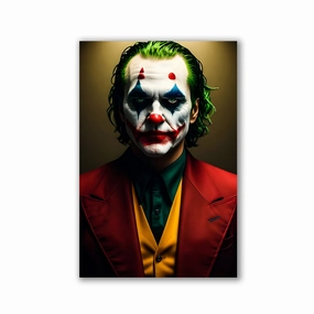 Joker Style by Adrian Vieriu framed mural artwork