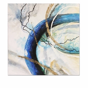 Julia Painted Canvas artistic wall mural
