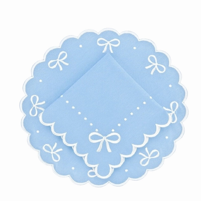 Juliet Bows Placemat in Blue