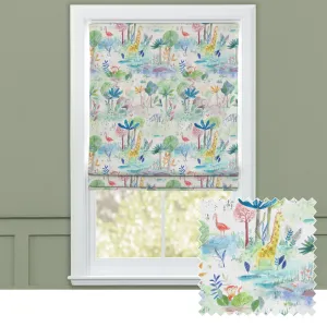 Jungle Fun Printed Cotton Made to Measure Roman Blinds Primary chic floor carpet  