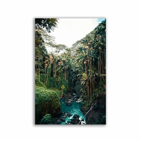Jungle framed mural artwork