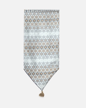 Kaleidoscope Powdi Silk Table Runner ceramic table ornament
