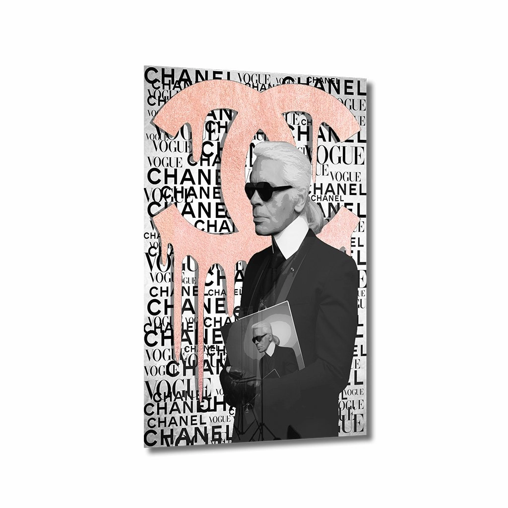 KARL BRAND by RS Artist Ros on Acrylic framed mural artwork