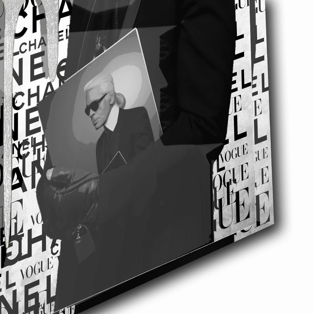 KARL BRAND by RS Artist Silver on Acrylic