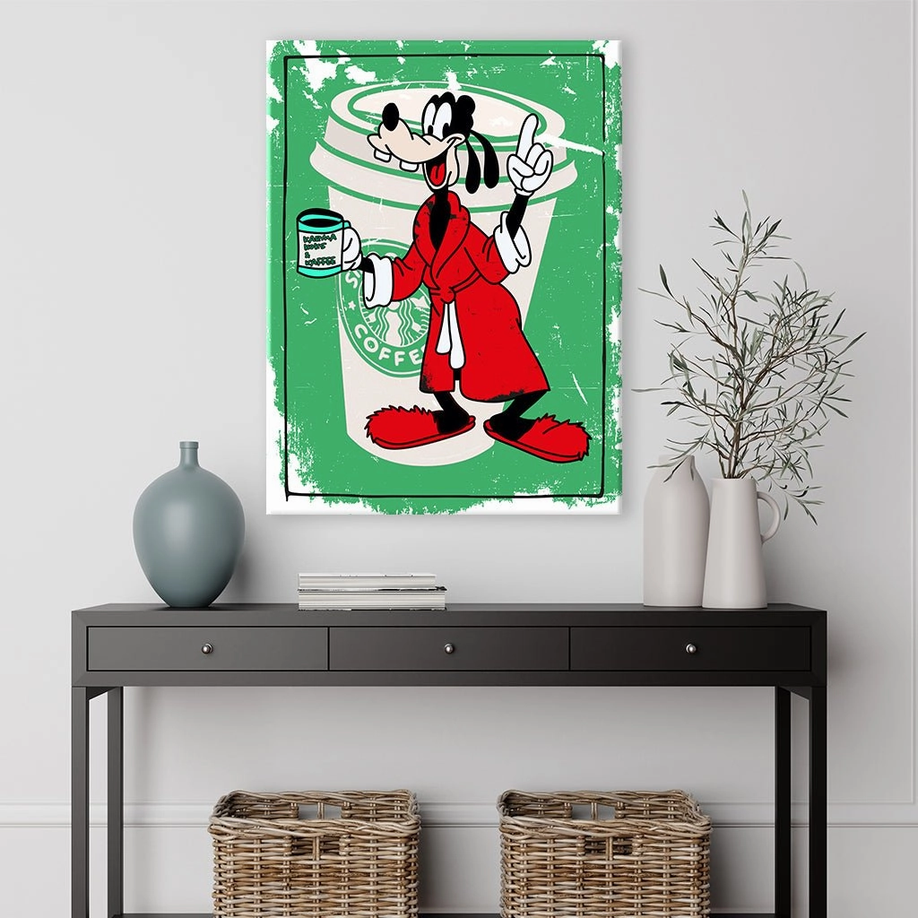 Karma Goofy by daveschloffiart