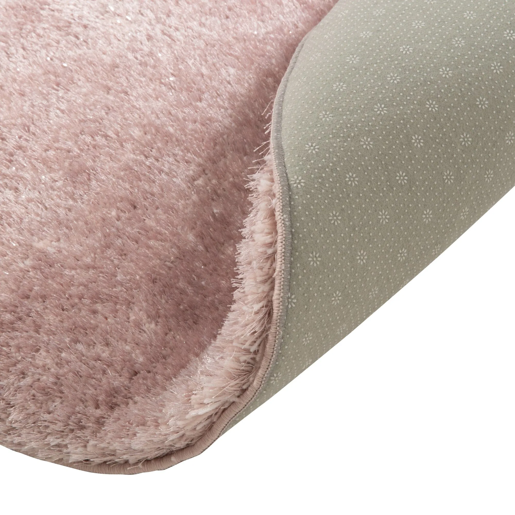 Kaste Memory Foam Round Rug 1500 Pink