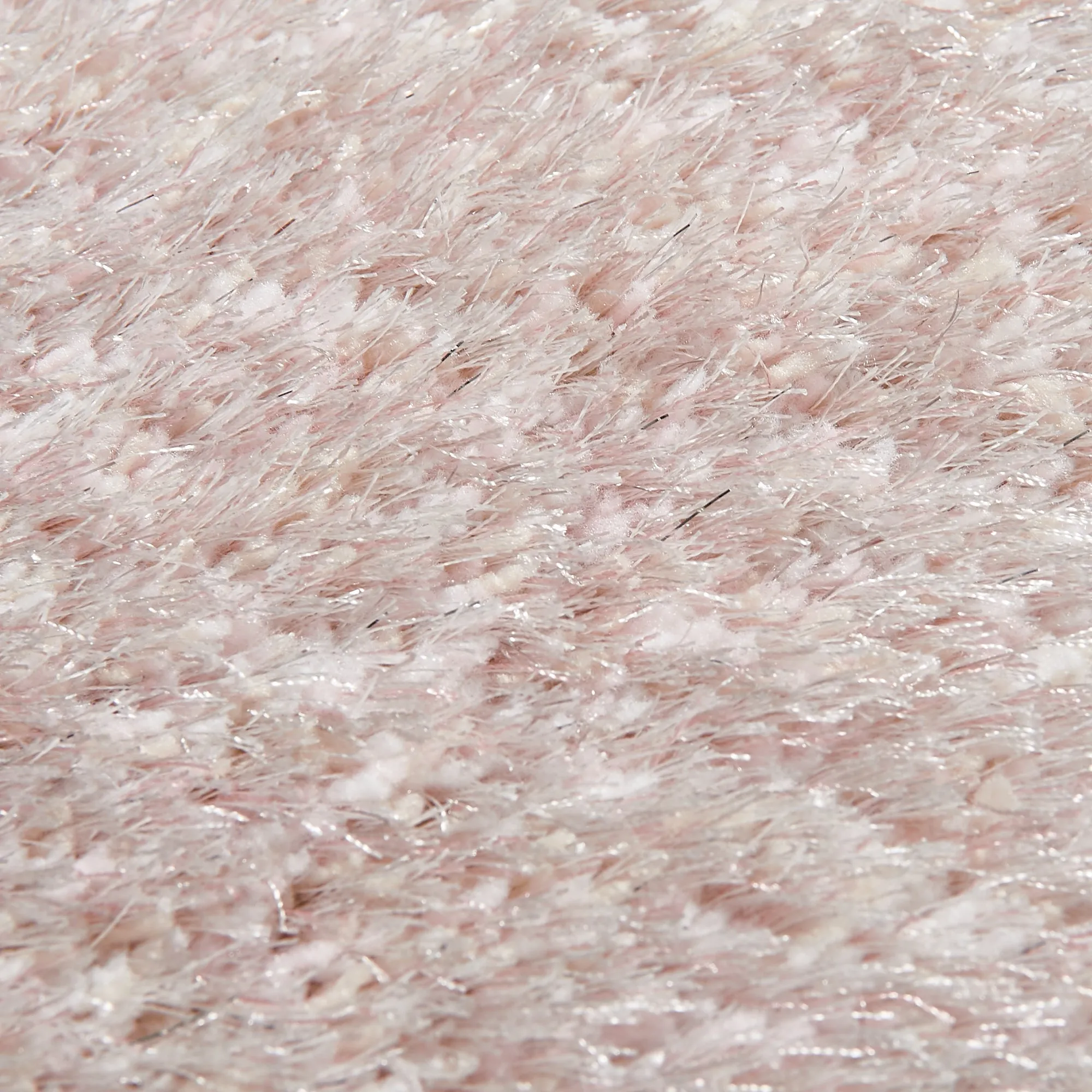 Kaste Memory Foam Round Rug Light Pink 1500