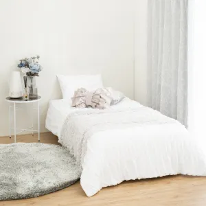 Kaste Memory Foam Round Rug Silver 1500 neutral everyday carpet