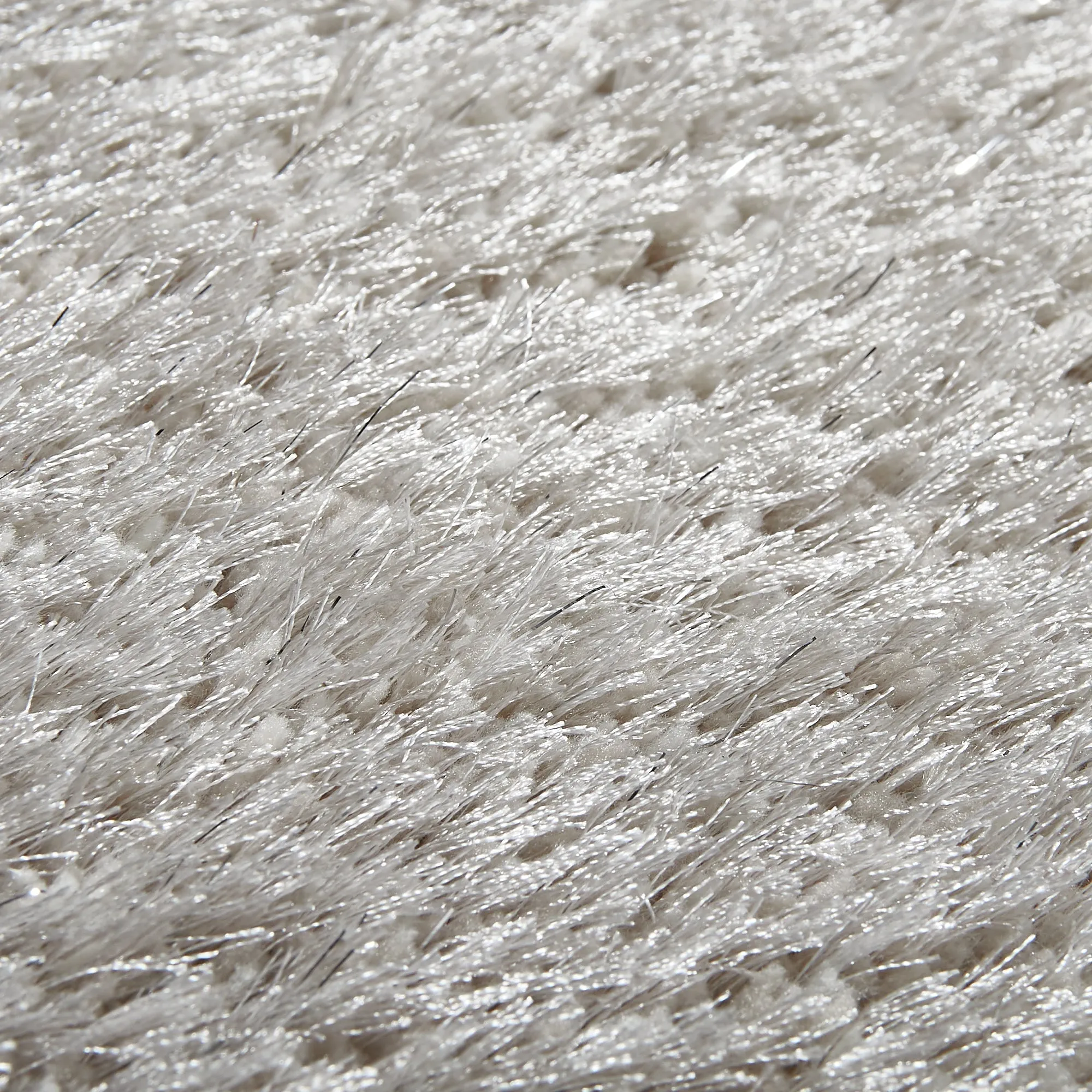 Kaste Memory Foam Round Rug Silver 1500