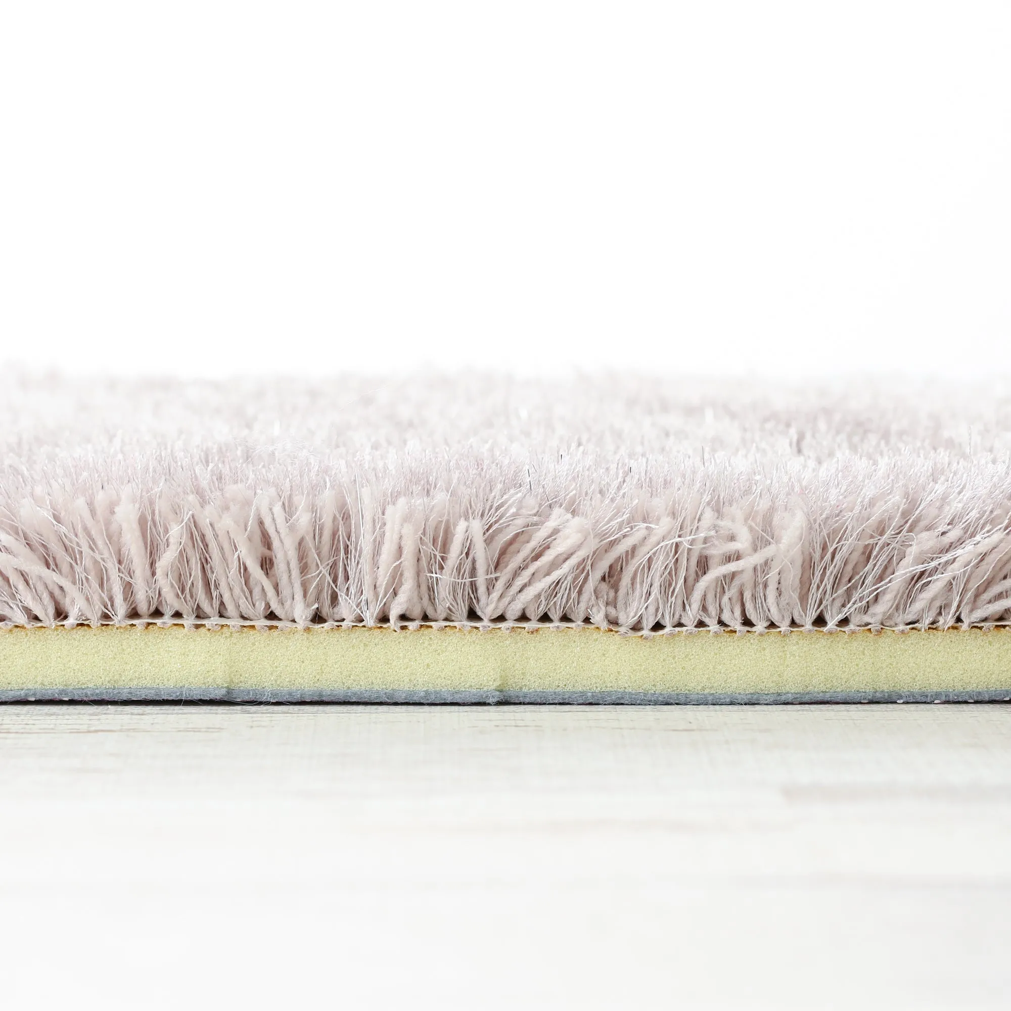 Kaste Memory Foam Rug Round Light Beige 1500