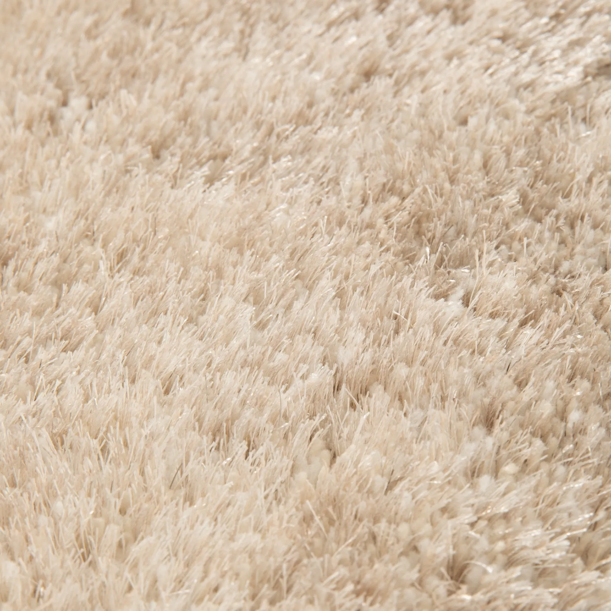 Kaste Memory Foam Rug Round Light Beige 1500