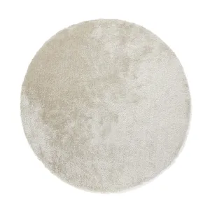 Kaste Round Rug 2000 Light Beige 20001400 neutral everyday carpet