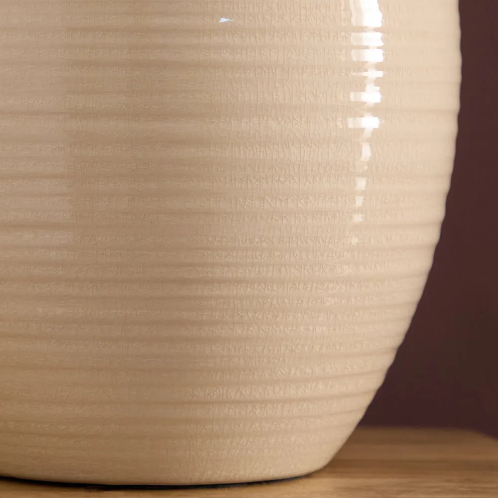 Katsura Eva & Epona Complete Table Lamp Cream/Mulberry