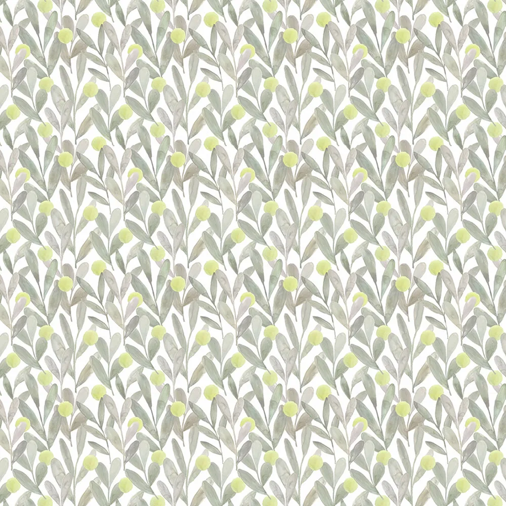 Katsura Printed Cotton Made to Measure Roman Blinds Sage