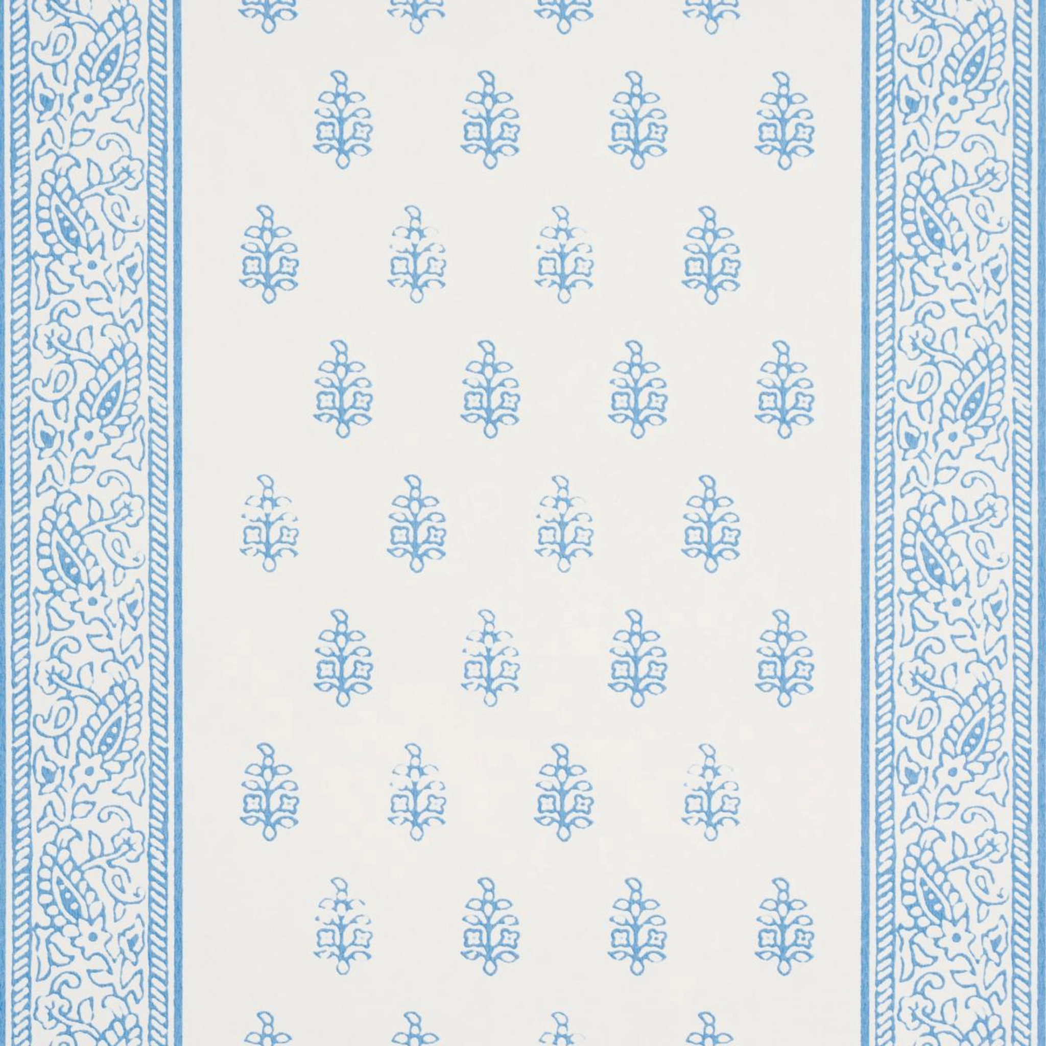 Katsura Stripe II in Chambray Wallpaper