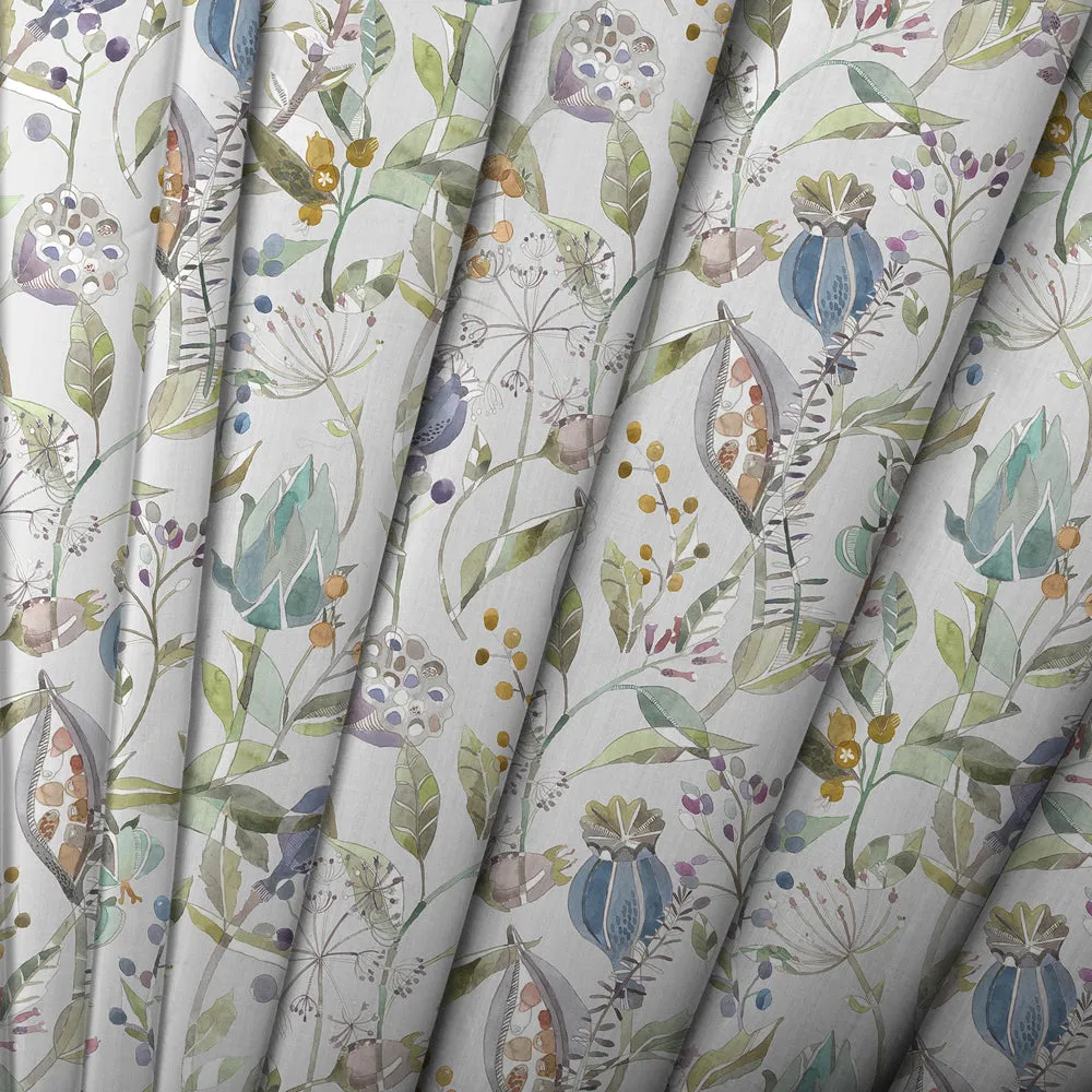 Kelston Printed Cotton Made to Measure Roman Blinds Capri