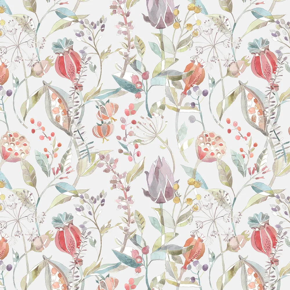 Kelston Printed Cotton Made to Measure Roman Blinds Cinnamon/Natural