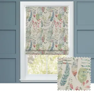 Kenton Printed Cotton Made to Measure Roman Blinds Pomegranate modern fashion rug  