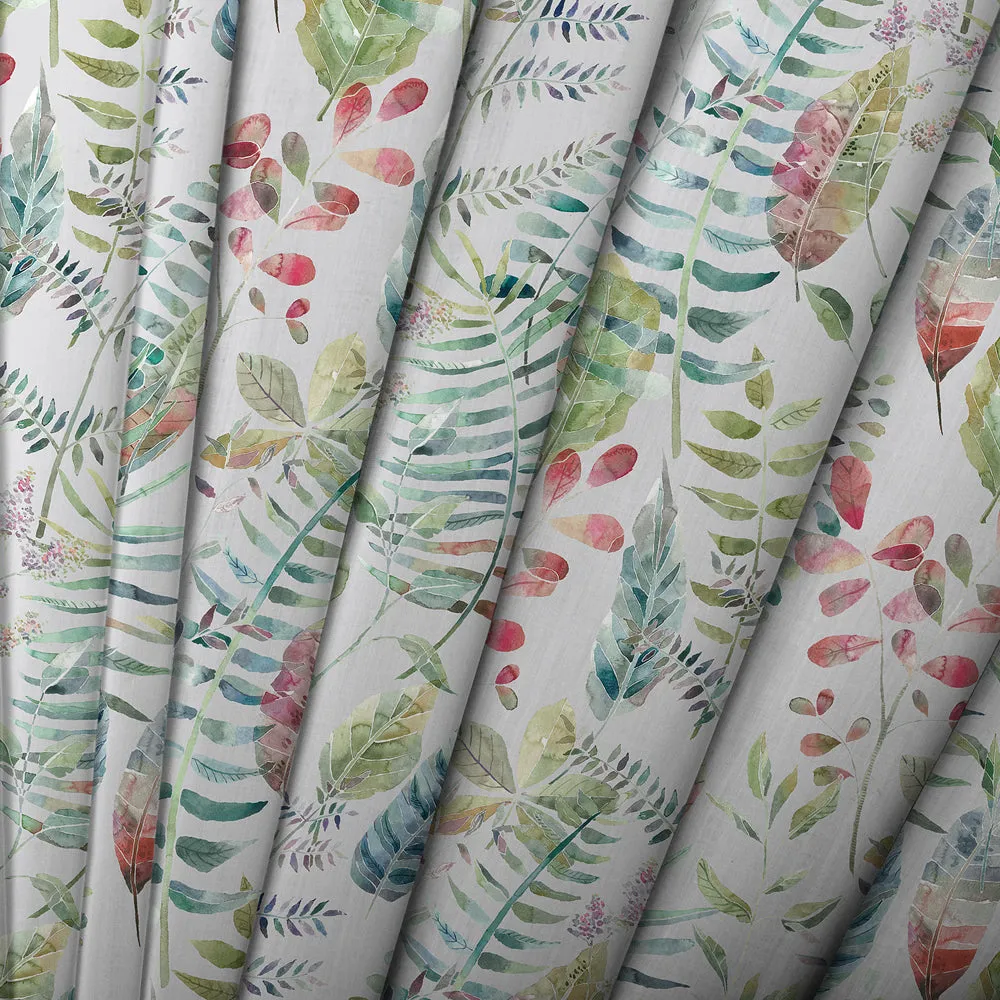 Kenton Printed Cotton Made to Measure Roman Blinds Silver