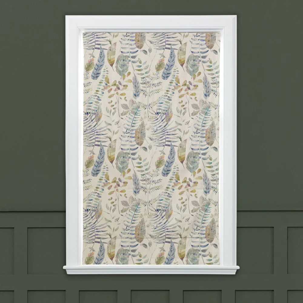 Kenton Printed Cotton Made to Measure Roman Blinds Skylark