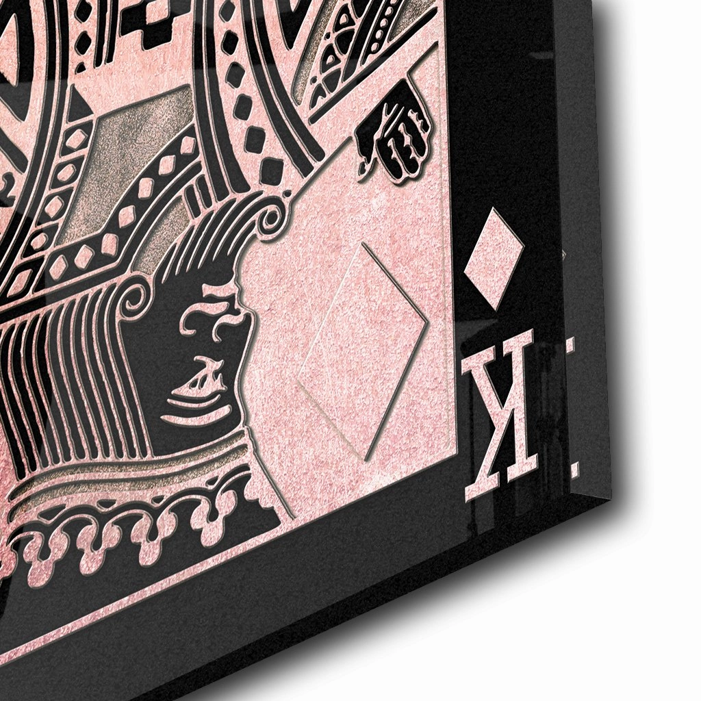 King of Diamonds by Frank Amoruso Ros on Acrylic