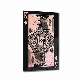 King of Diamonds by Frank Amoruso Ros on Acrylic framed mural artwork